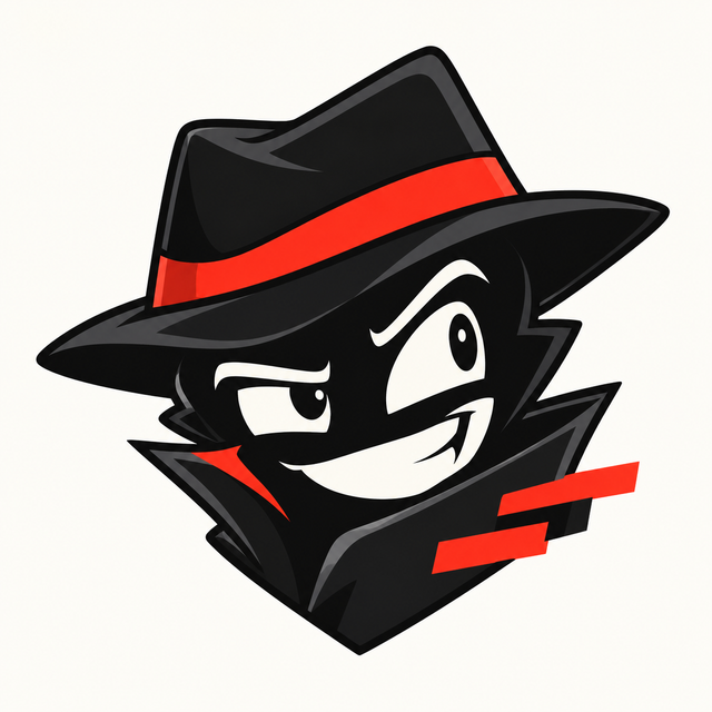 A mischievous grinning hijacker with a red-banded hat